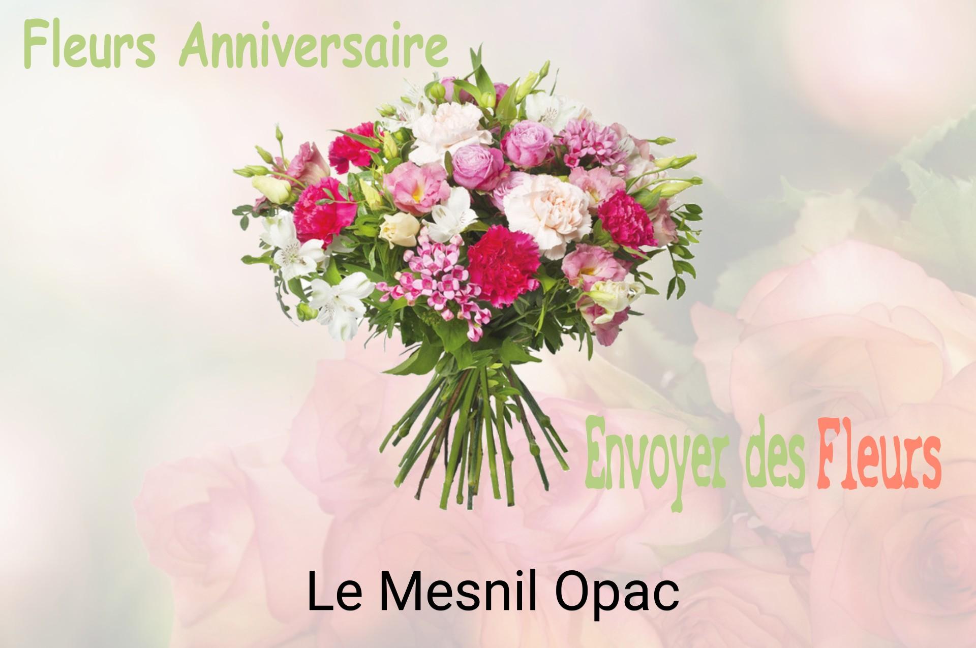 Bouquet de fleurs d’anniversaire livré à Le Mesnil-Opac
