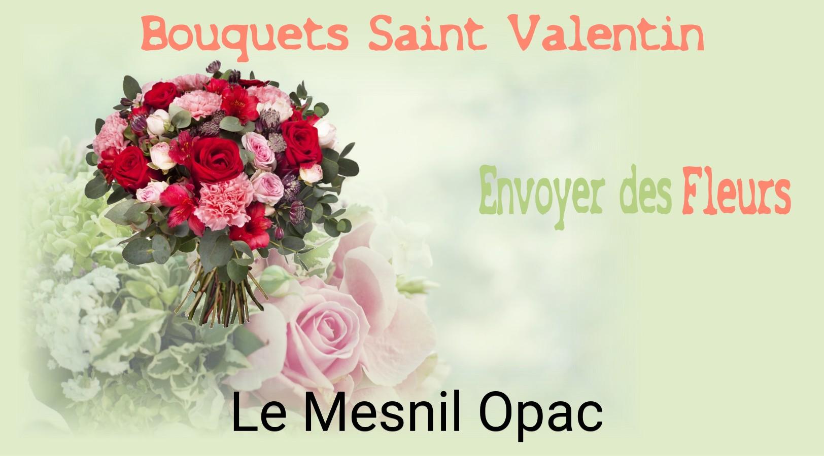 Roses de Saint-Valentin livrées à Le Mesnil-Opac